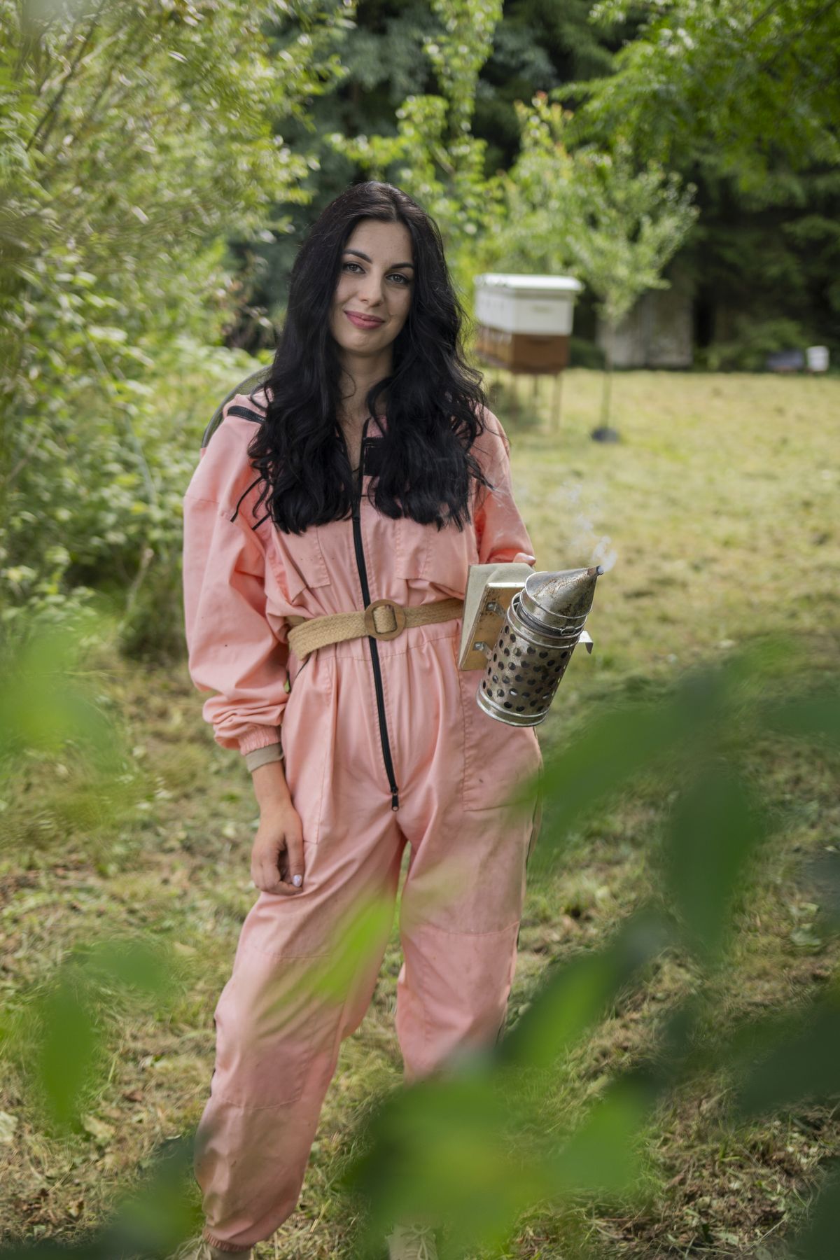 Natalia Jakubus w pasiece