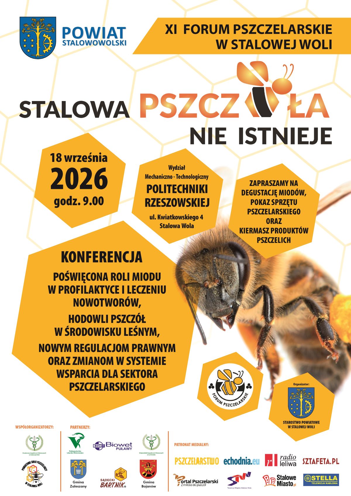 XI Forum Pszczelarskie w Stalowej Woli