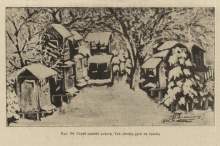 Grudzień, styczeń i luty w pasiece (Stefan Röhrenschef, 12 miesięcy w pasiece, 1925)