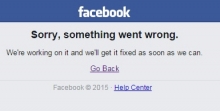 Facebook się zepsuł?