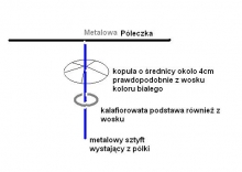 Pszczoła na balkonie buduje swój dom