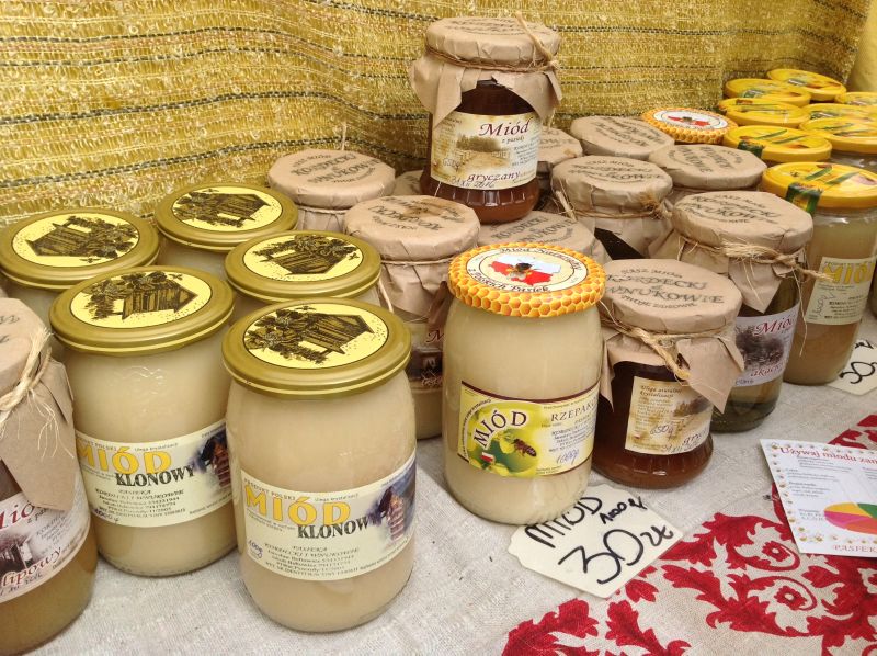Pasieka Kordecki i Wnukowie - miód klonowy i miód rzepakowy. XXII Krakowskie Miodobranie