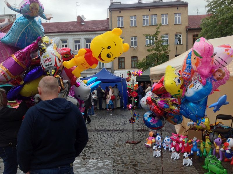 Balony dla dzieci. XXII Krakowskie Miodobranie