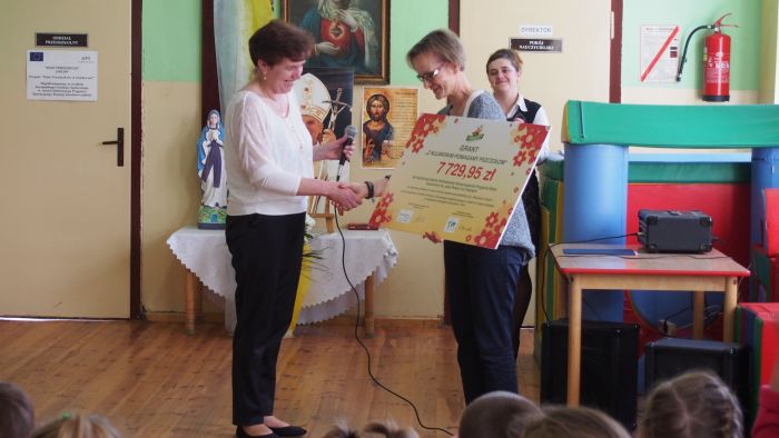 Uroczyste wręczenie nagrody w konkursie grantowym \