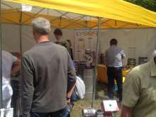 Miodarki firmy Łysoń na XV Spotkaniu Pszczelarzy na Trutowisku w Murckach.