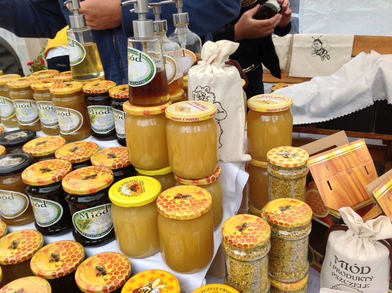Pasieka Lula - miody i pyłek pszczeli. XXII Krakowskie Miodobranie