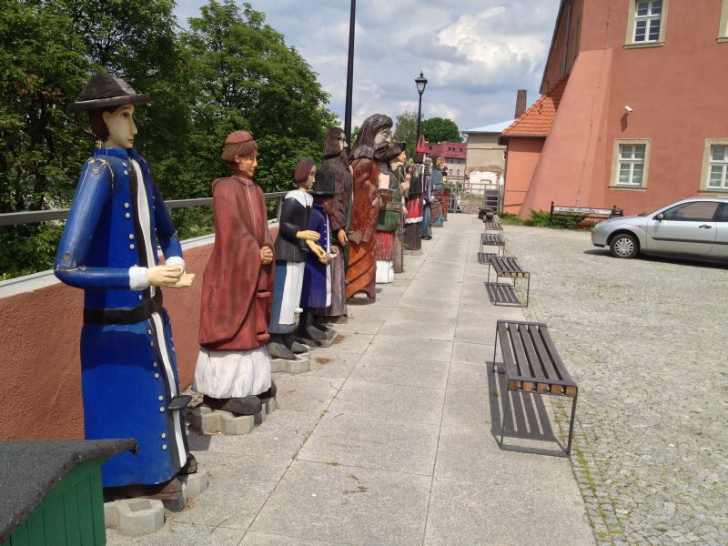 Wystawa uli figuralnych w Cieplicach 2015. Autor zdjęcia: Marcin Balana