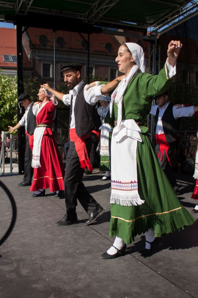 Kadr z kolejnego występu podczas VII Święta Miodu w Pszczynie. Autor zdjęcia: Kazimierz Wiśniowski