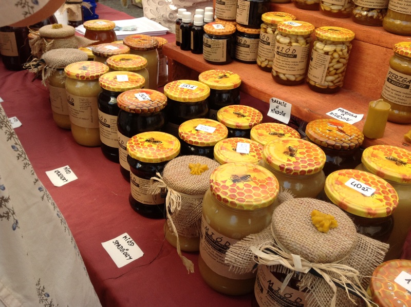 Słoiki z miodem. Autorka zdjęcia: Ewa Balana