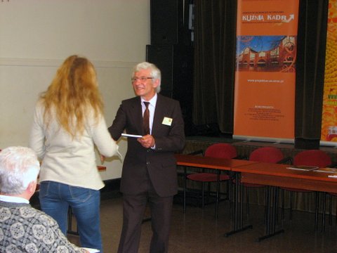 Za aktywność i dyskusje zostało nagrodzonych  bardzo wiele osób. Autor zdjęcia: Marcin Balana.