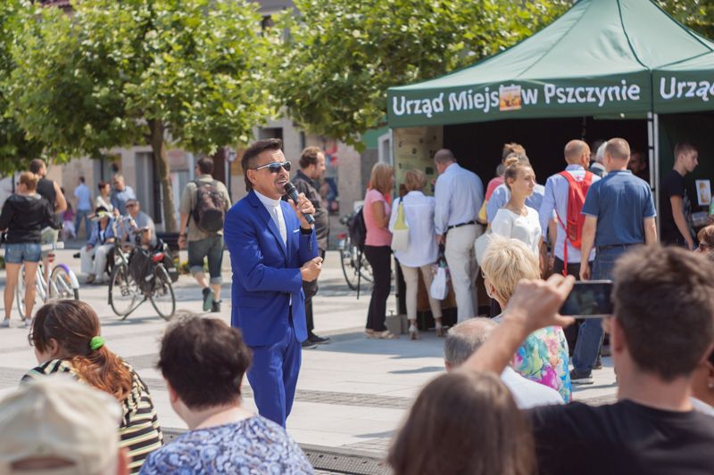 Kadr z przebiegu VII Święta Miodu w Pszczynie. Autor zdjęcia: Kazimierz Wiśniowski