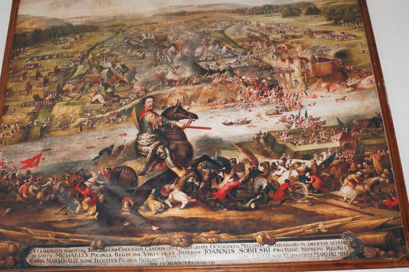 W Pałacu w Złoczowie. Ukraina 2019. Autor: Janusz Filip