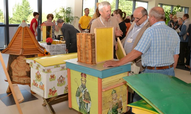 Wystawa uli ozdobnych. I Forum Pszczelarskie w Stalowej Woli