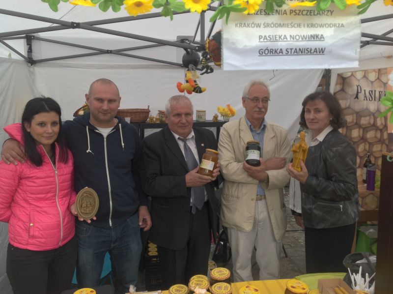 Namiot Pasieka Nowinka Górka Stanisław. XXII Krakowskie Miodobranie