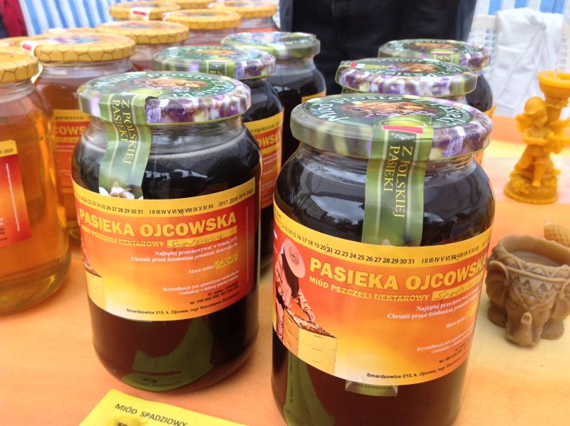 Pasieka Ojcowska - miód spadziowy. XXII Krakowskie Miodobranie
