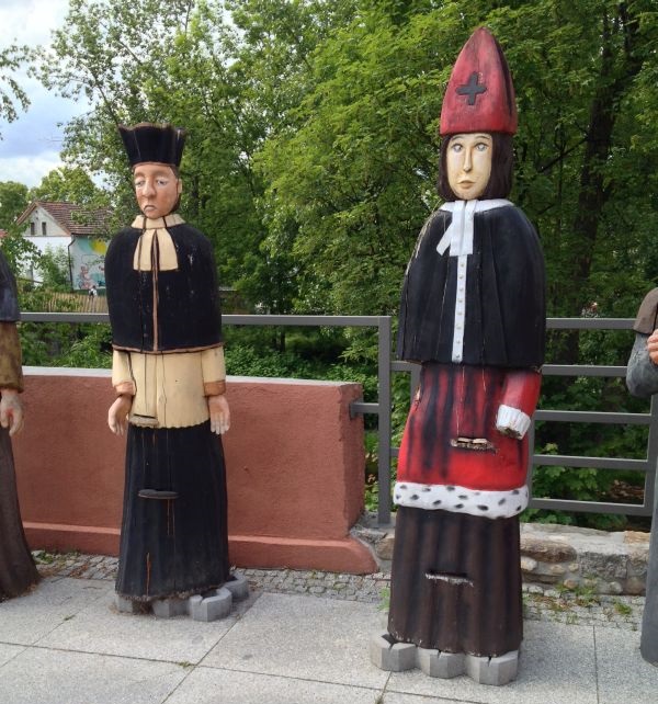 Ule figuralne na wystawie uli figuralnych w Cieplicach 2015. Autor zdjęcia: Marcin Balana