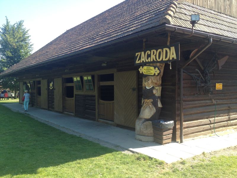 Zagroda dla zwierząt.