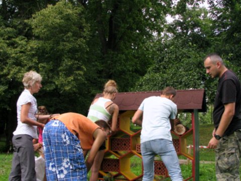 Warsztatów ciąg dalszy. Praca pali się w rękach. Autor zdjęcia: Marek Przybysz