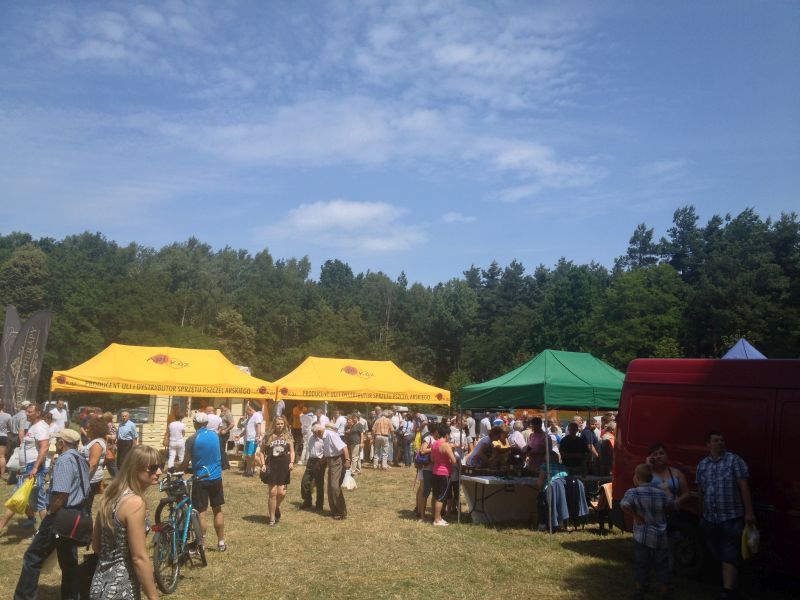 Stoiska wystawiennicze.