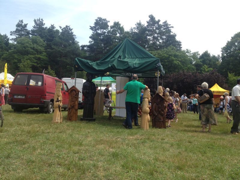 Ule figuralne podczas XV Spotkania Pszczelarzy na Trutowisku w Murckach