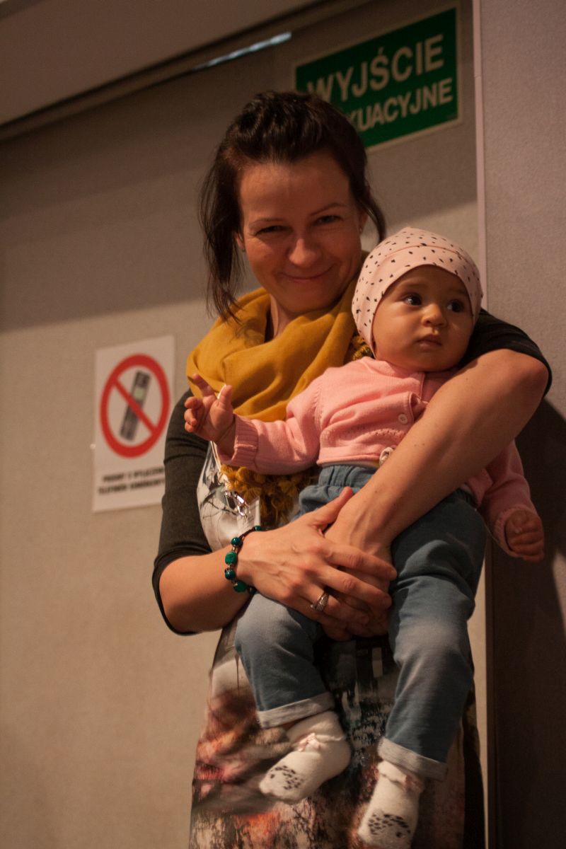 Najmłodsza uczestniczka IV Krajowej Konferencji Naukowej w Katowicach. Autorka zdjęć: Jadwiga Wiśniowska