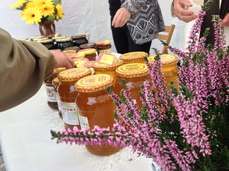 Pasieka wielopokoleniowa Edward Kolarski - różne rodzaje miodów. XXII Krakowskie Miodobranie