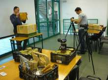 Prelekcja pana Adriana Suszki na temat pszczelarstwa i miodów w ramach projektu BeePower realizowanego przez organizację Enactus WSZiB.