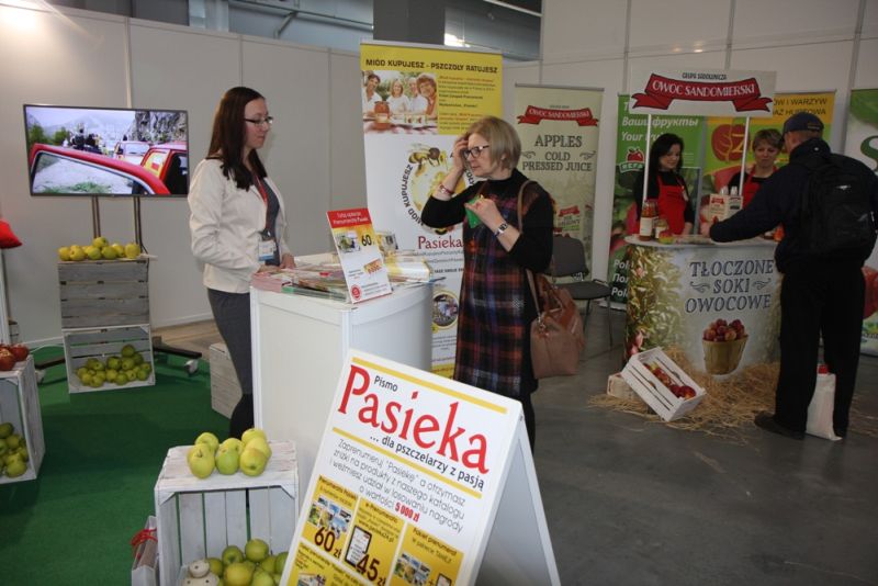 Stoisko Pasieki. Autor zdjęcia: Michał Piątek