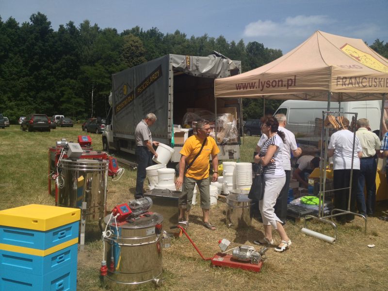 Stoisko firmy Łysoń.