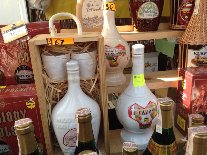 A dla dorosłych... duży wybór miodów pitnych. Autorka zdjęcia: Ewa Balana