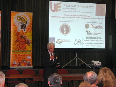 Uroczyste otwarcie konferencji przez Prezesa GSP Pana Marka Przybysza. Autor zdjęcia: Marcin Balana.