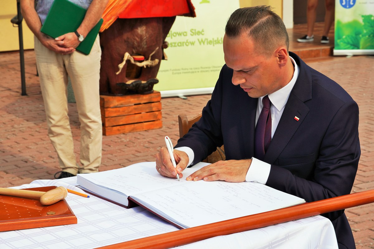 Święto Miodu w Bielińcu 2021. Autor zdjęcia: Wacław Piędel