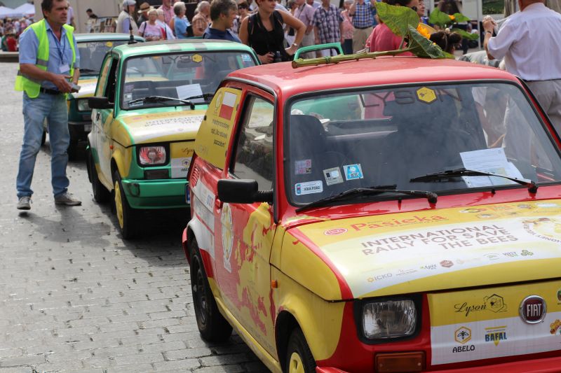 Maluchy również brały udział w paradzie pszczół XXIII Krakowskiego Miodobrania. Autor zdjęcia: Paweł Balana