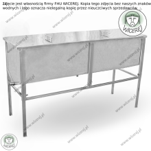 Wzmocniona Topiarka Parowa do wosku Całoramkowa na bazie stołu 39/45 ramek