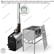 Wzmocniona 0,8mm Topiarka Parowa do Wosku (39/45 ramek) z Generatorem Pary